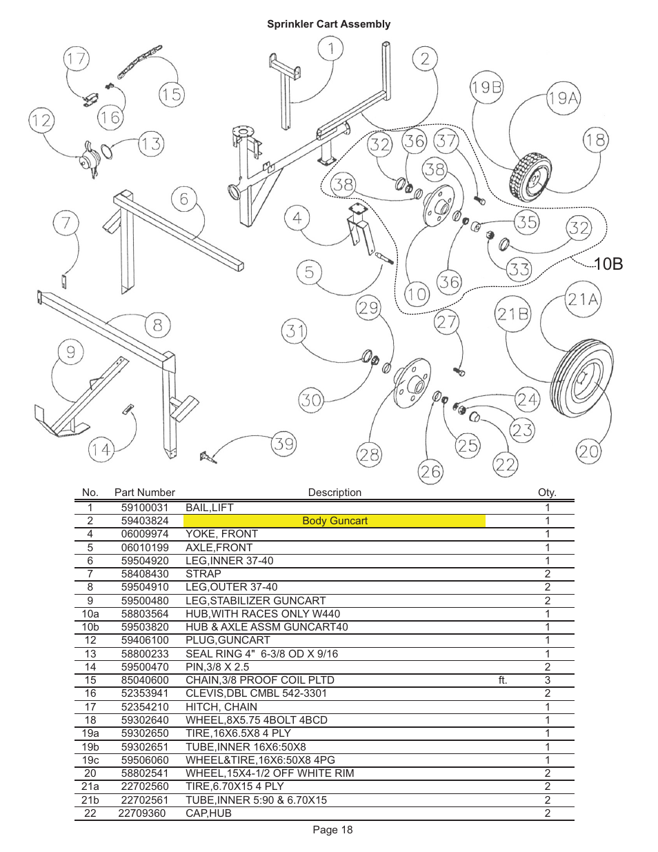 Kifco E37x1220 310,000 - 319,999 Parts Manual User Manual | Page 18 / 23