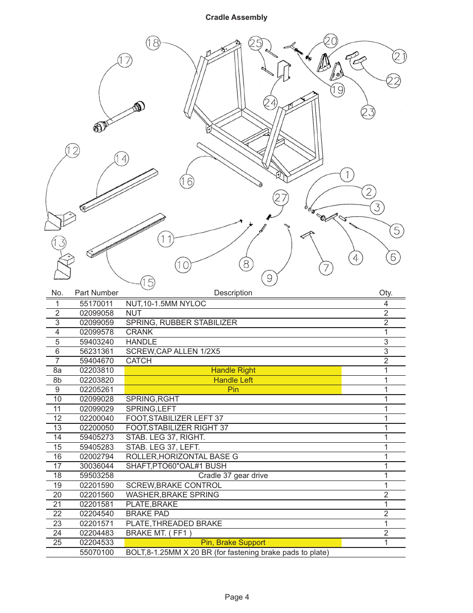 Kifco E37x1220 310,000 - 319,999 Parts Manual User Manual | Page 4 / 23