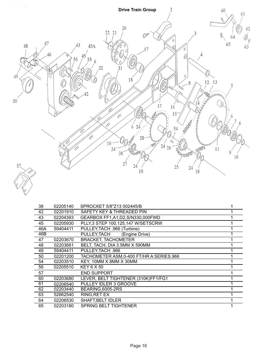 Kifco E37x1220 320,000 - 329,999 Parts Manual User Manual | Page 16 / 21