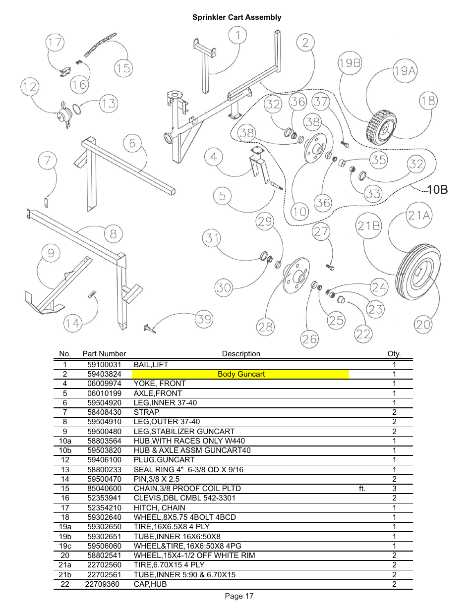 Kifco E37x1220 320,000 - 329,999 Parts Manual User Manual | Page 17 / 21