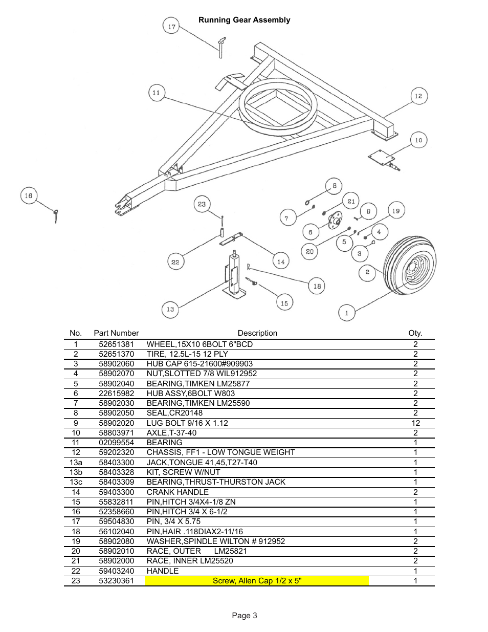 Kifco E37x1220 320,000 - 329,999 Parts Manual User Manual | Page 3 / 21