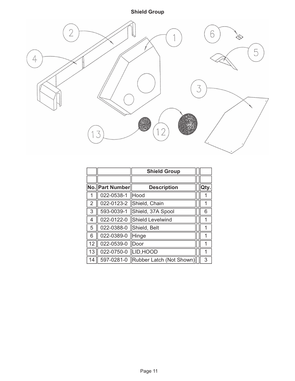 Kifco E37x1220 330,000 - 349,999 Parts Manual User Manual | Page 11 / 35