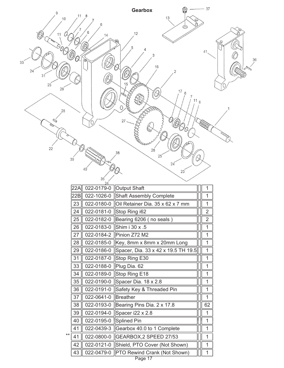 Kifco E37x1220 330,000 - 349,999 Parts Manual User Manual | Page 17 / 35