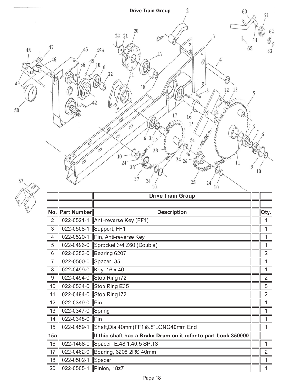 Kifco E37x1220 330,000 - 349,999 Parts Manual User Manual | Page 18 / 35