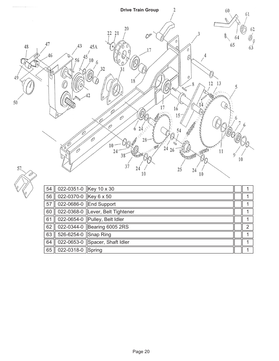 Kifco E37x1220 330,000 - 349,999 Parts Manual User Manual | Page 20 / 35