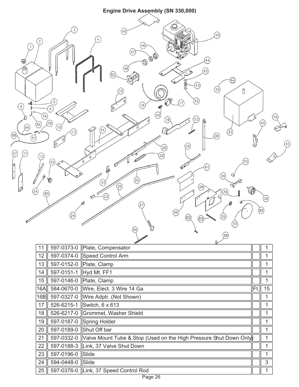 Kifco E37x1220 330,000 - 349,999 Parts Manual User Manual | Page 26 / 35