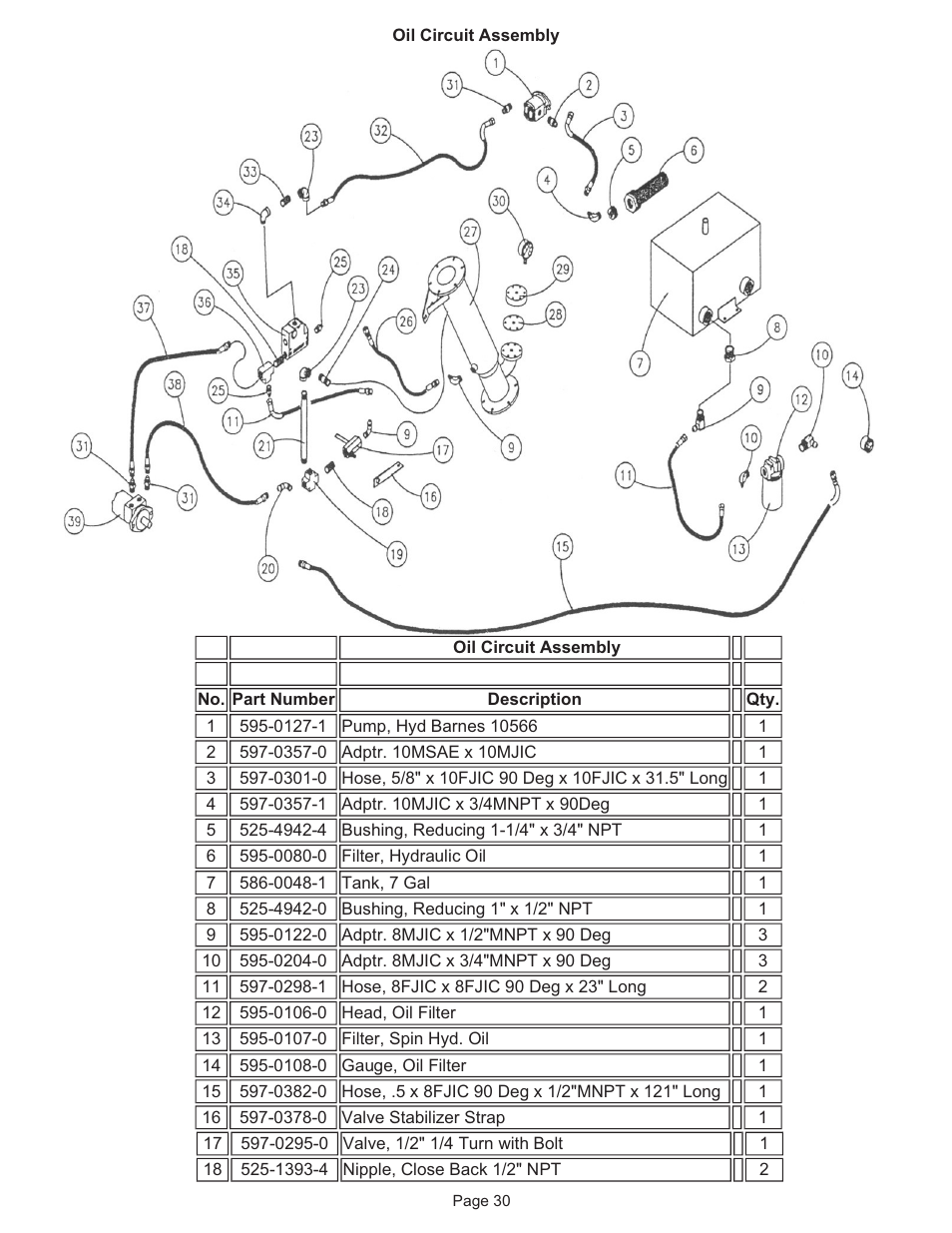 Kifco E37x1220 330,000 - 349,999 Parts Manual User Manual | Page 30 / 35