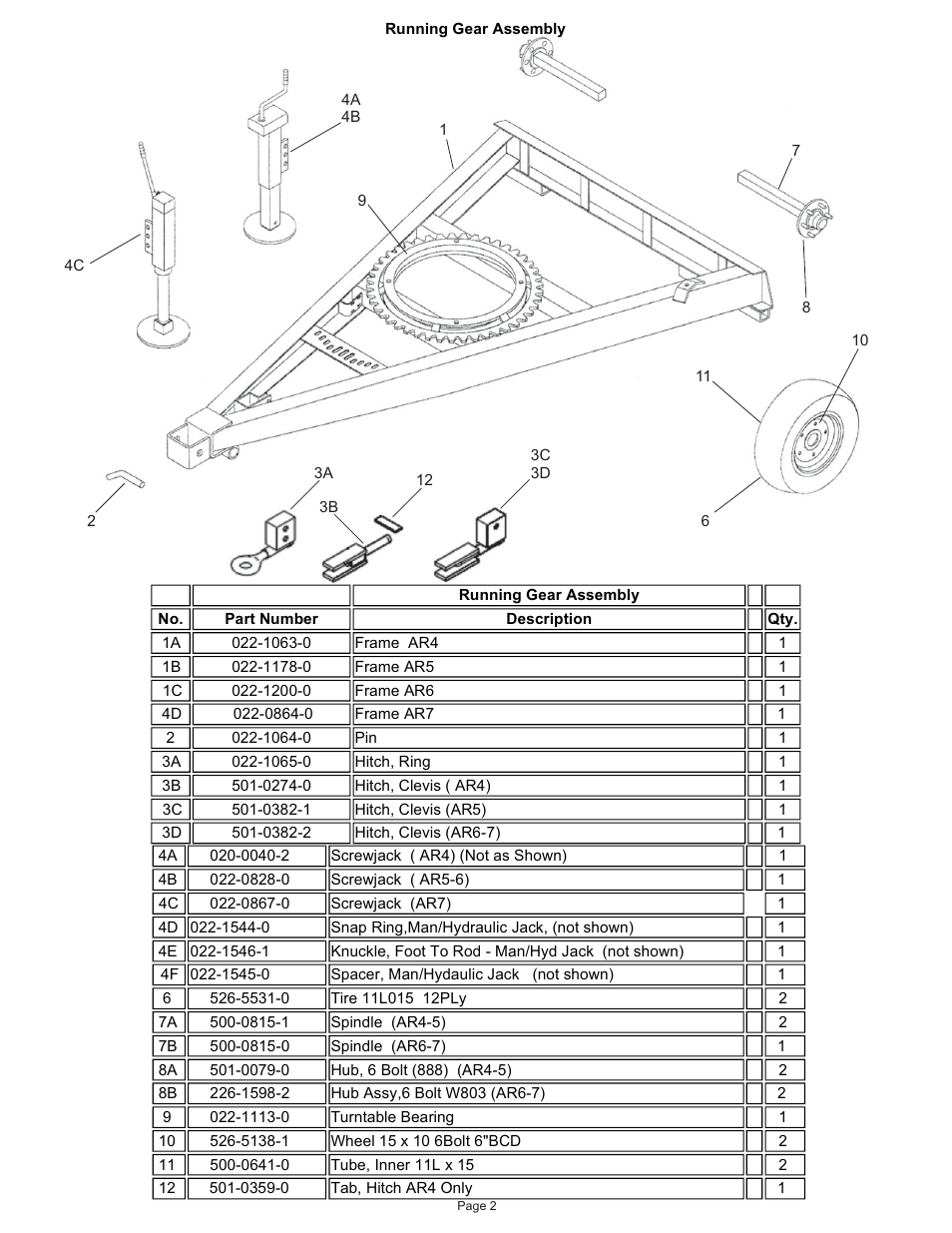 Kifco E37x1220 60,000 - 380,539 Parts Manual User Manual | Page 2 / 51