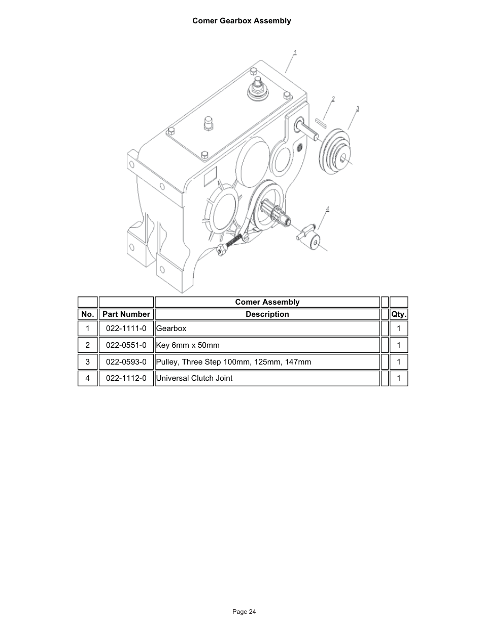 Kifco E37x1220 60,000 - 380,539 Parts Manual User Manual | Page 24 / 51