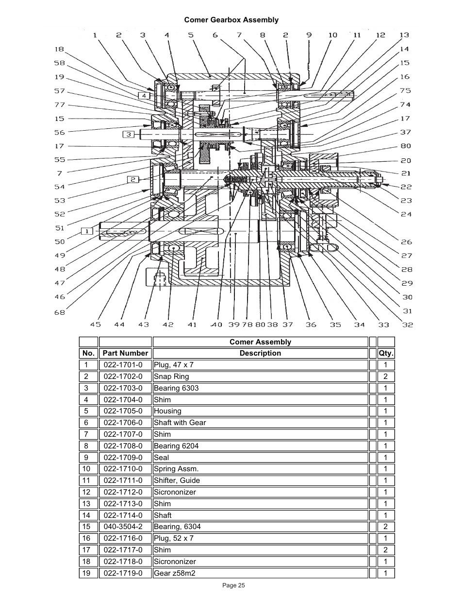 Kifco E37x1220 60,000 - 380,539 Parts Manual User Manual | Page 25 / 51