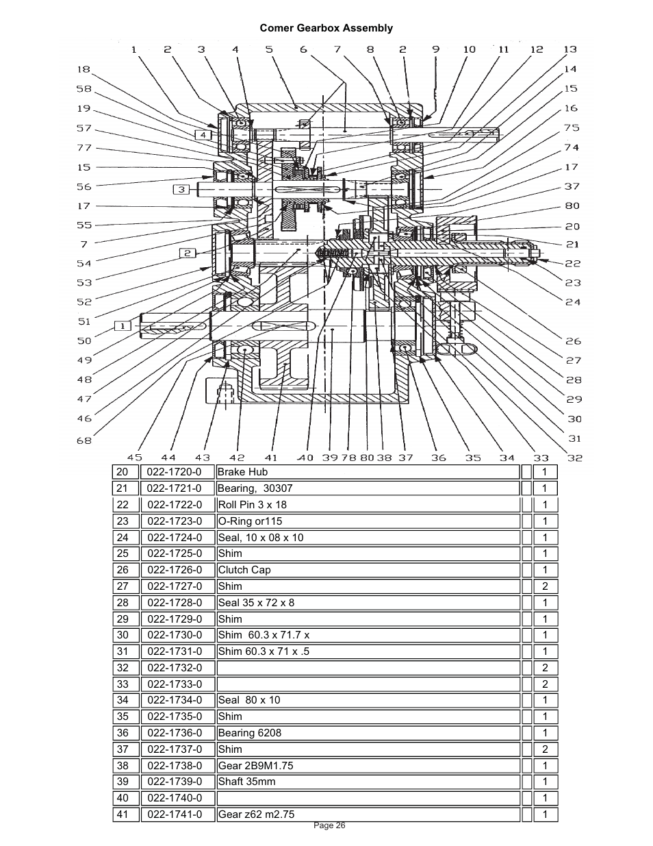 Kifco E37x1220 60,000 - 380,539 Parts Manual User Manual | Page 26 / 51