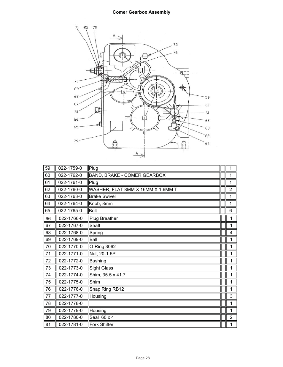 Kifco E37x1220 60,000 - 380,539 Parts Manual User Manual | Page 28 / 51