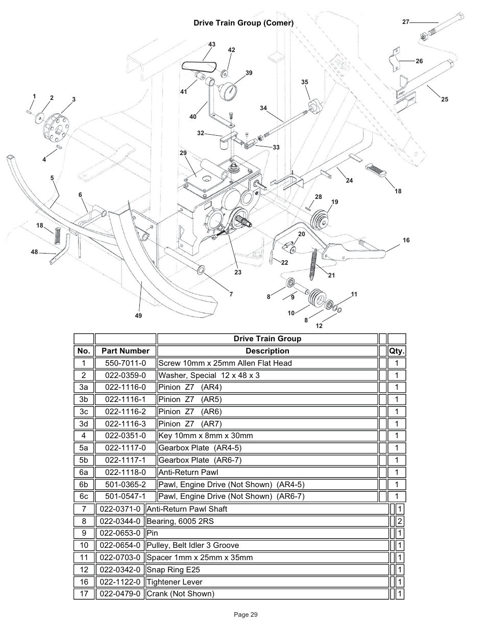 Kifco E37x1220 60,000 - 380,539 Parts Manual User Manual | Page 29 / 51