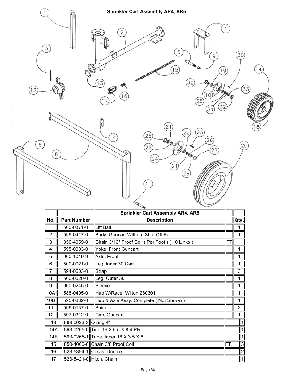 Kifco E37x1220 60,000 - 380,539 Parts Manual User Manual | Page 38 / 51