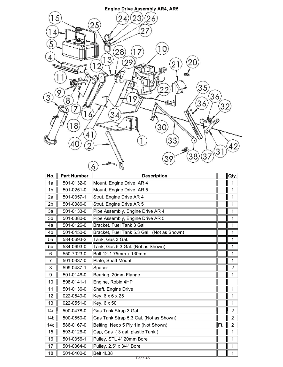 Kifco E37x1220 60,000 - 380,539 Parts Manual User Manual | Page 45 / 51