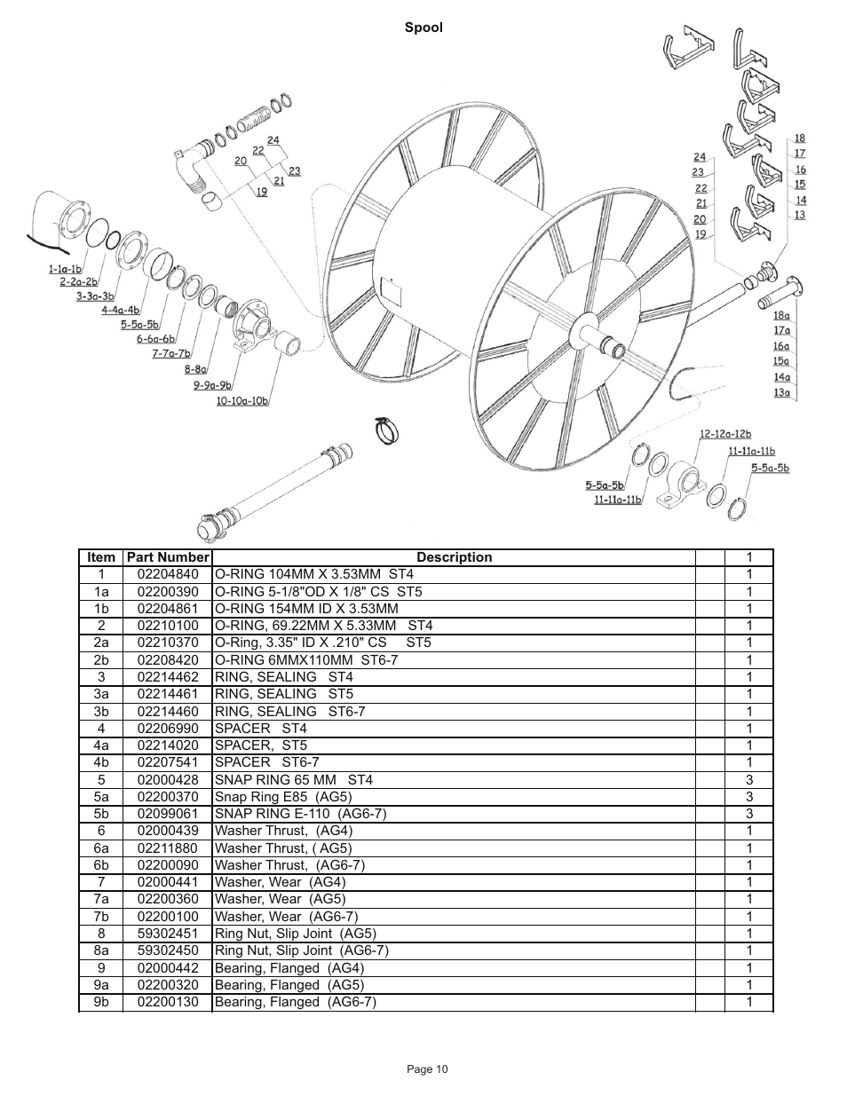 Kifco E40x1250 400,000 - 460,072 Parts Manual User Manual | Page 10 / 44