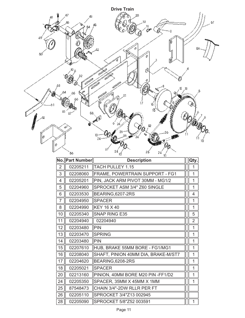 Kifco E37M 340,000 - 359,999 Parts Manual User Manual | Page 11 / 23