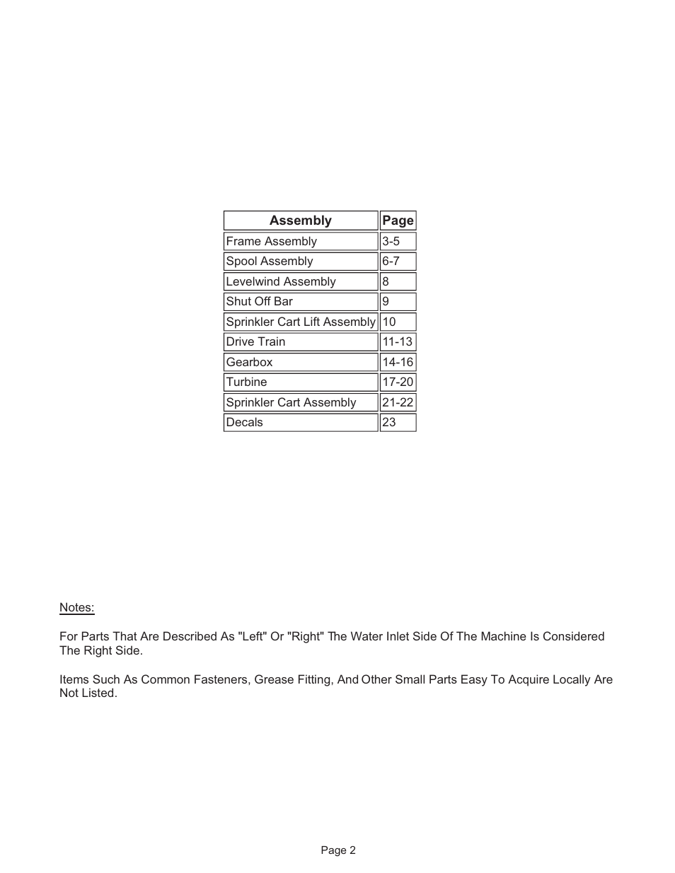 Kifco E37M 340,000 - 359,999 Parts Manual User Manual | Page 2 / 23