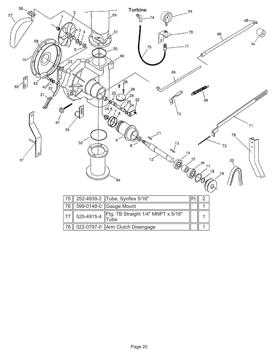 Kifco E37M 340,000 - 359,999 Parts Manual User Manual | Page 20 / 23