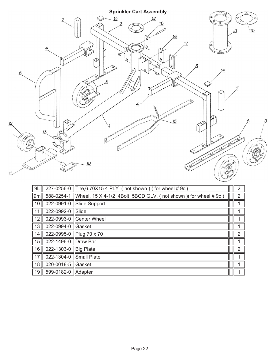 Kifco E37M 340,000 - 359,999 Parts Manual User Manual | Page 22 / 23