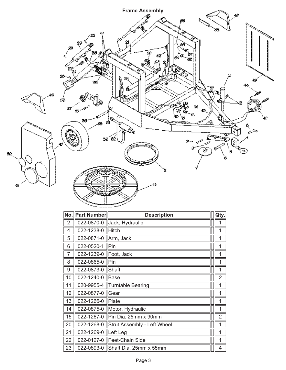 Kifco E37M 340,000 - 359,999 Parts Manual User Manual | Page 3 / 23