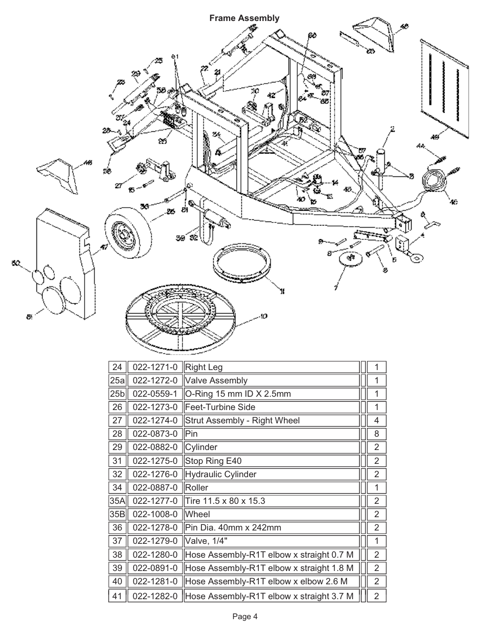 Kifco E37M 340,000 - 359,999 Parts Manual User Manual | Page 4 / 23