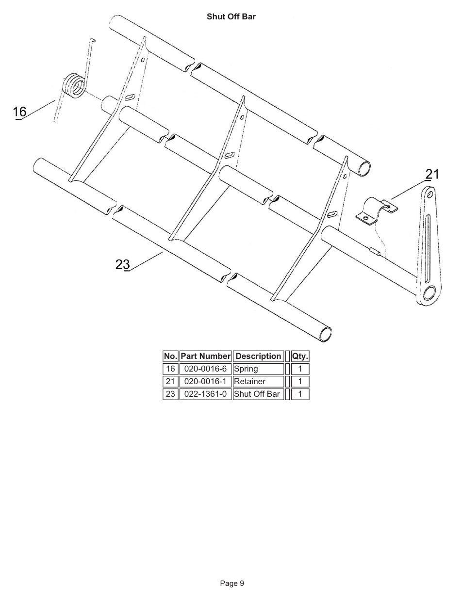 Kifco E37M 340,000 - 359,999 Parts Manual User Manual | Page 9 / 23