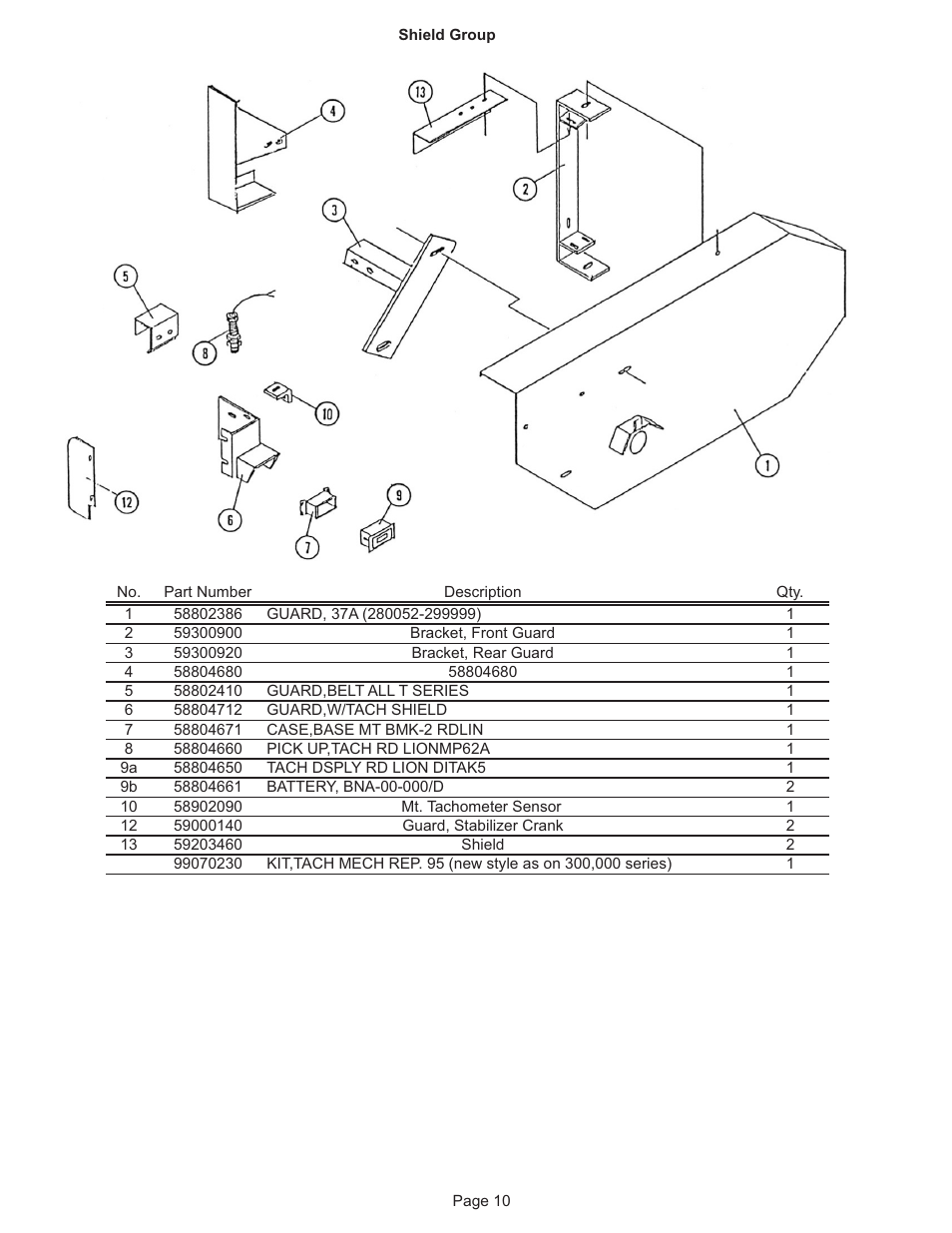 Kifco T40x1320 290,000 - 299,999 Parts Manual User Manual | Page 10 / 23