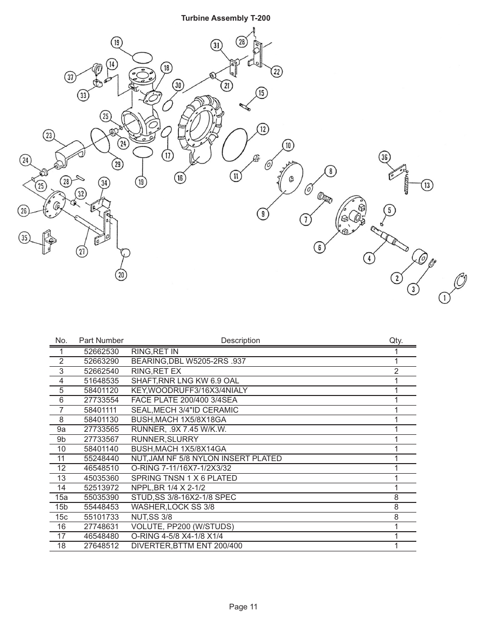 Kifco T40x1320 290,000 - 299,999 Parts Manual User Manual | Page 11 / 23