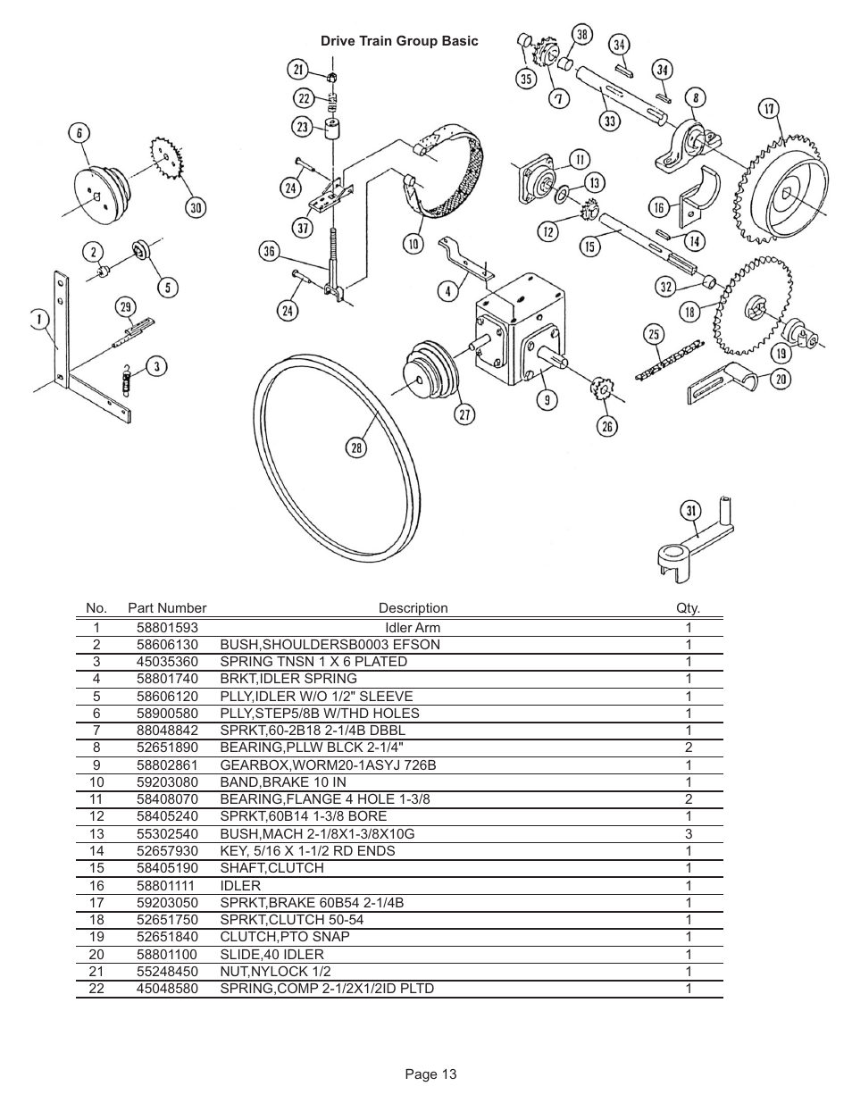 Kifco T40x1320 290,000 - 299,999 Parts Manual User Manual | Page 13 / 23