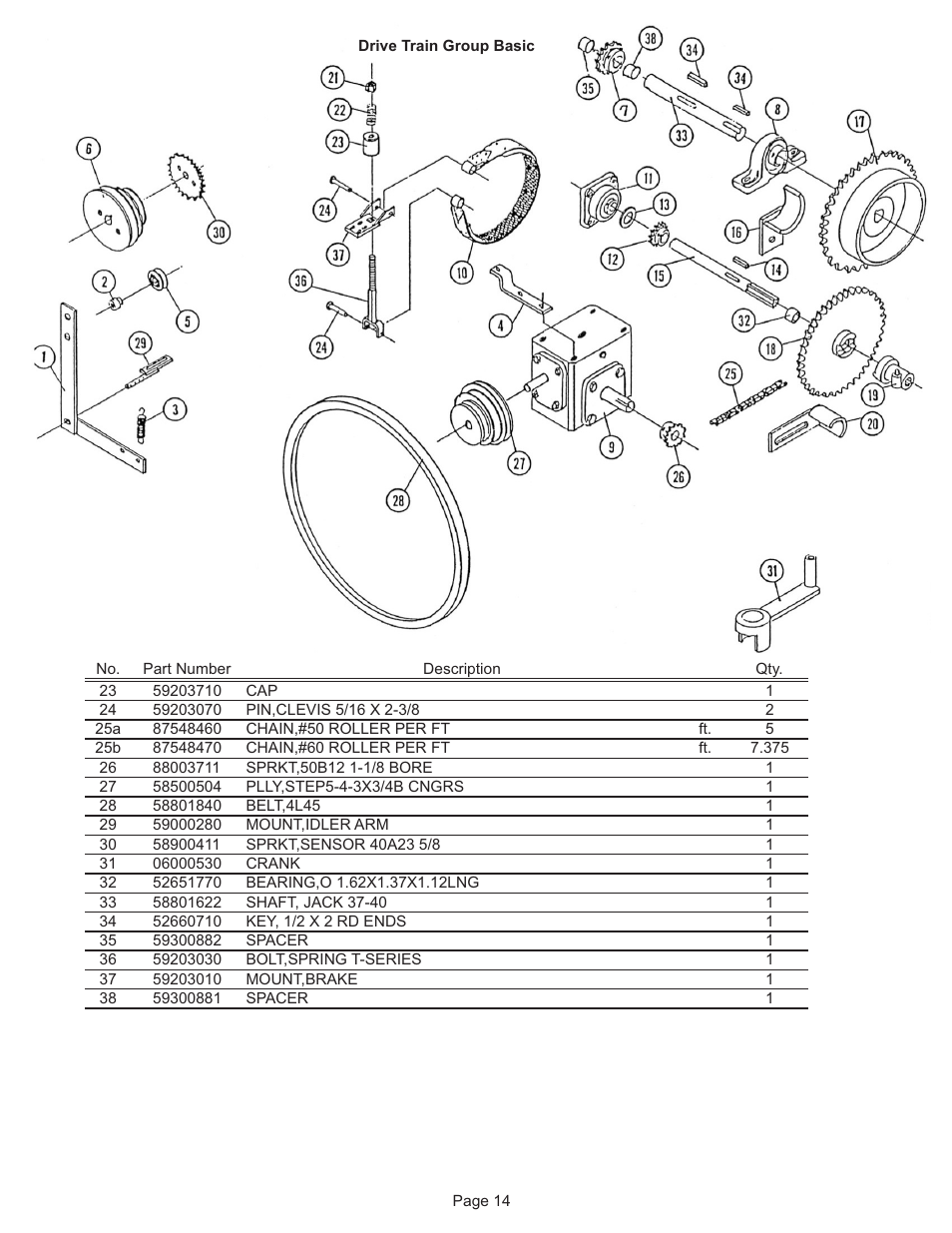 Kifco T40x1320 290,000 - 299,999 Parts Manual User Manual | Page 14 / 23