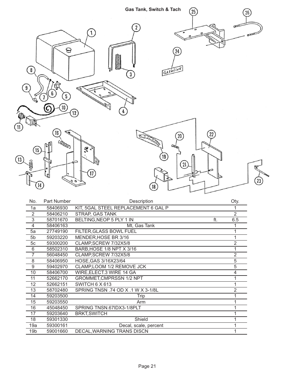 Kifco T40x1320 290,000 - 299,999 Parts Manual User Manual | Page 21 / 23