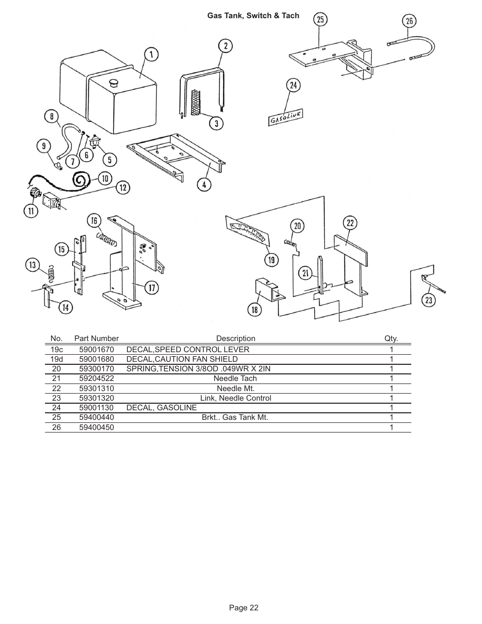 Kifco T40x1320 290,000 - 299,999 Parts Manual User Manual | Page 22 / 23