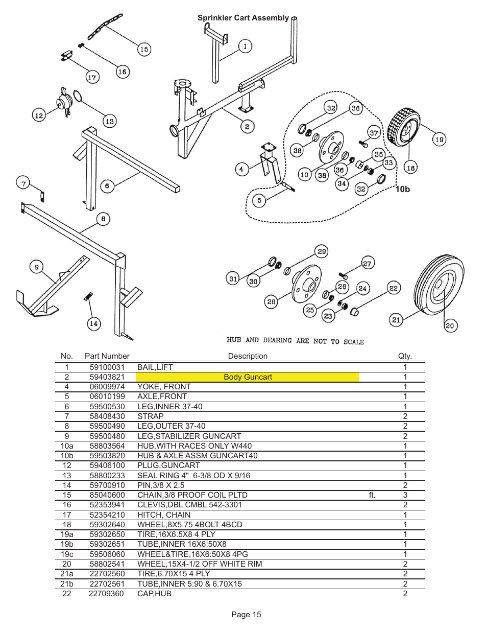 Kifco T40x1320 300,000 - 309,999 Parts Manual User Manual | Page 15 / 21