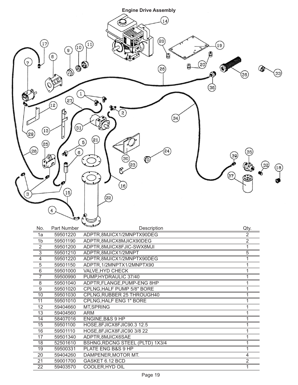 Kifco T40x1320 300,000 - 309,999 Parts Manual User Manual | Page 19 / 21