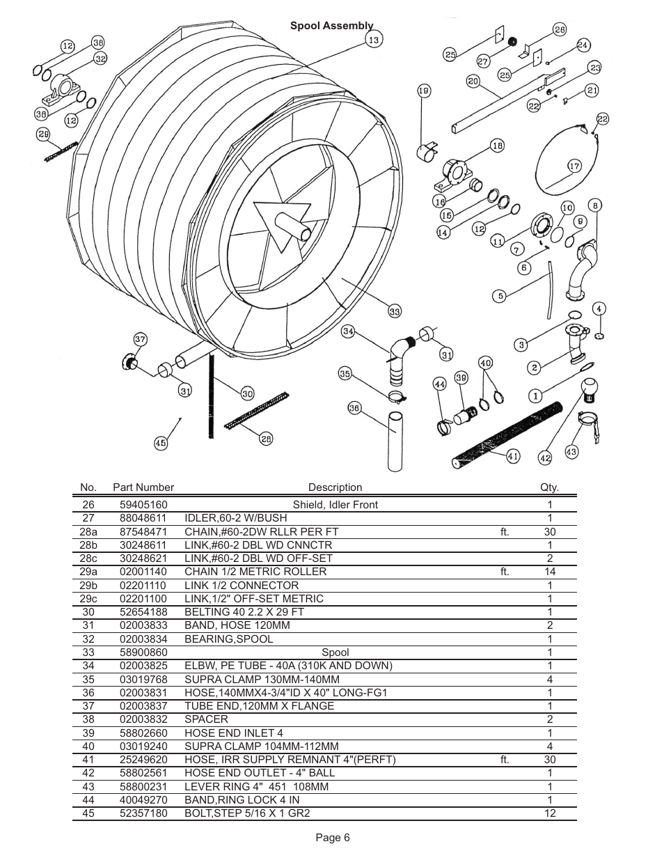 Kifco T40x1320 300,000 - 309,999 Parts Manual User Manual | Page 6 / 21