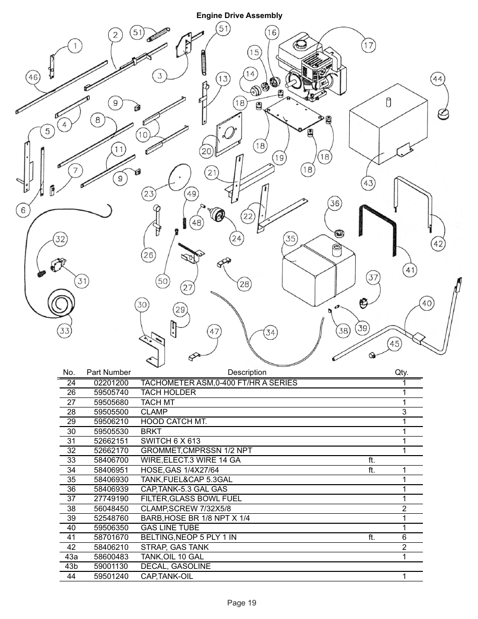 Kifco T40x1320 310,000 - 319,999 Parts Manual User Manual | Page 19 / 22