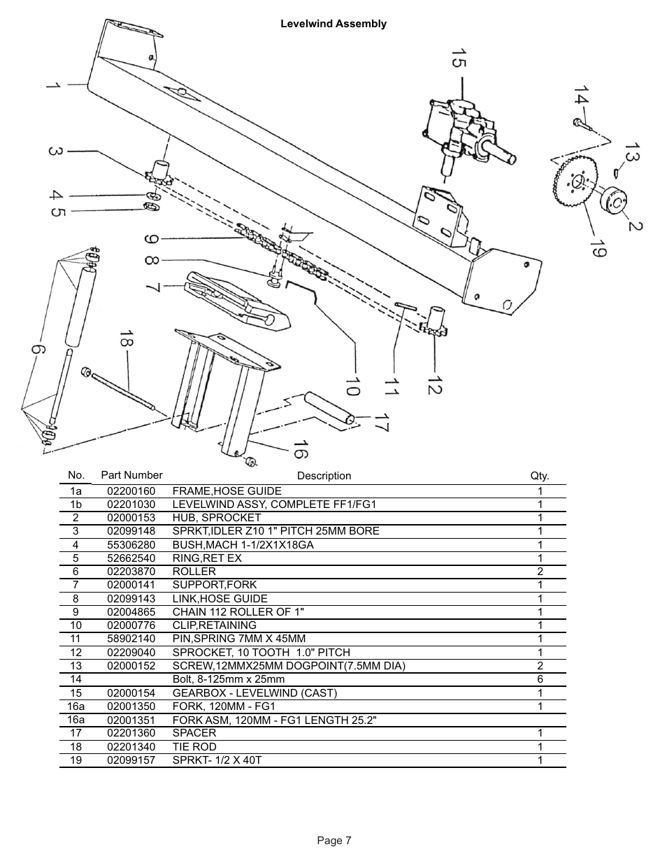 Kifco T40x1320 310,000 - 319,999 Parts Manual User Manual | Page 7 / 22