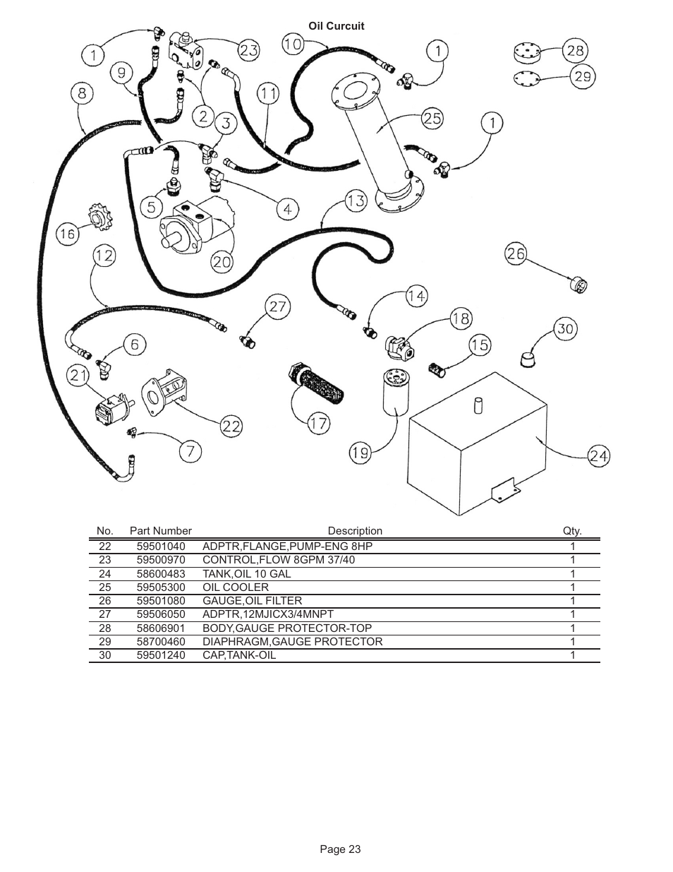 Kifco T40x1320 320,000 - 329,999 Parts Manual User Manual | Page 23 / 23