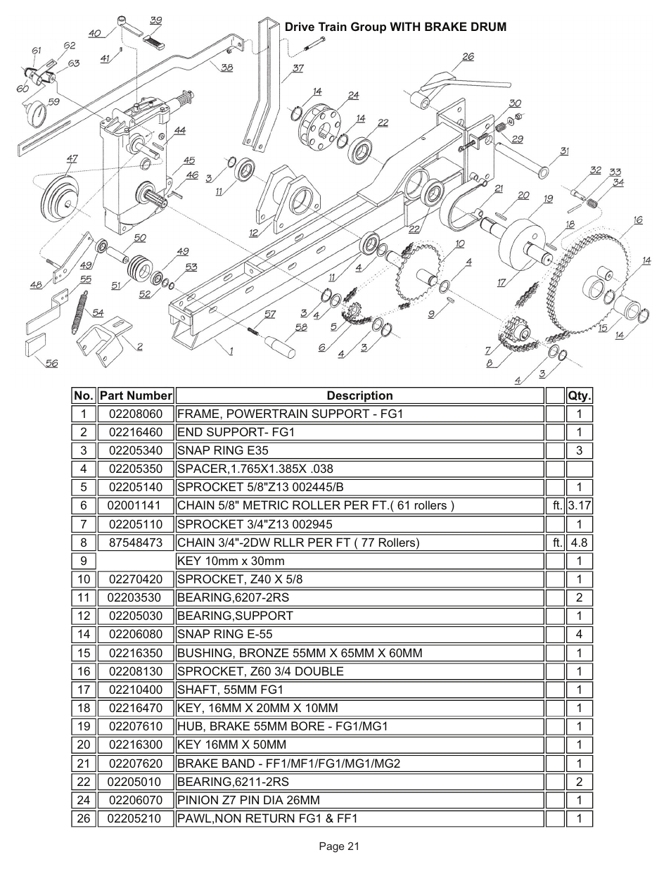 Kifco T40x1320 340,000 - 359,999 Parts Manual User Manual | Page 21 / 31