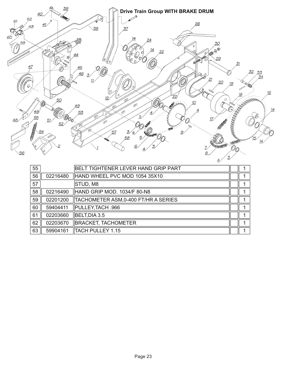 Kifco T40x1320 340,000 - 359,999 Parts Manual User Manual | Page 23 / 31