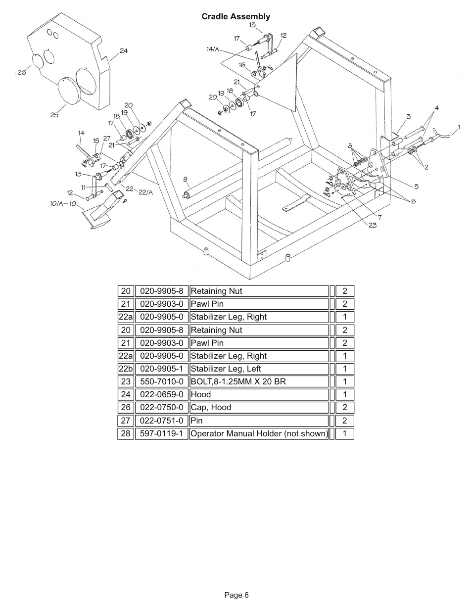 Kifco T40x1320 340,000 - 359,999 Parts Manual User Manual | Page 6 / 31
