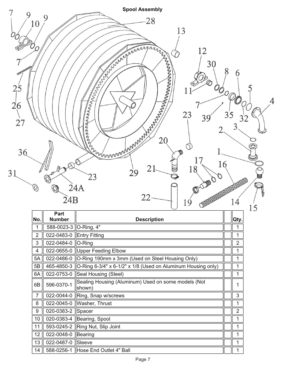 Kifco T40x1320 340,000 - 359,999 Parts Manual User Manual | Page 7 / 31