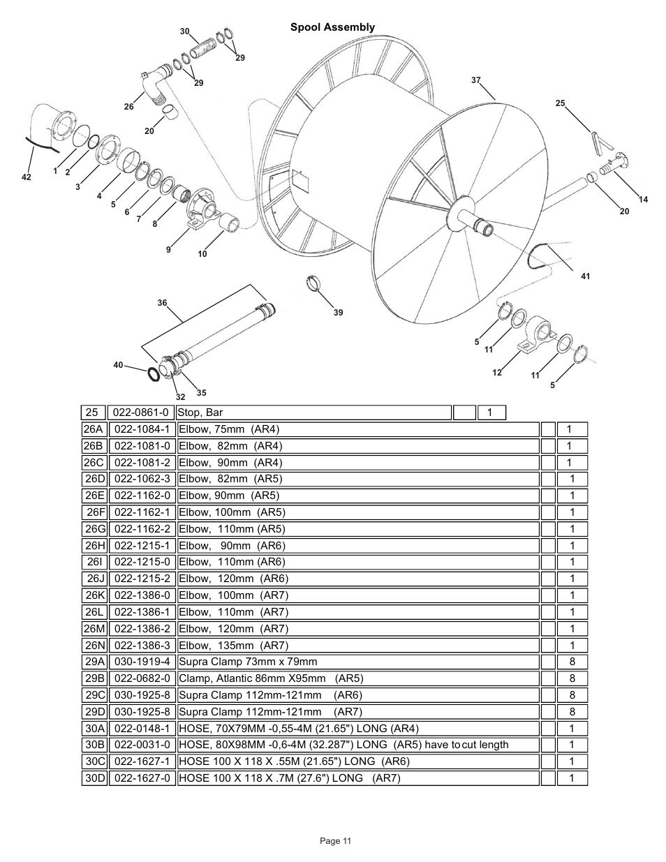 Kifco T40x1320 360,000 - 380,539 Parts Manual User Manual | Page 11 / 51