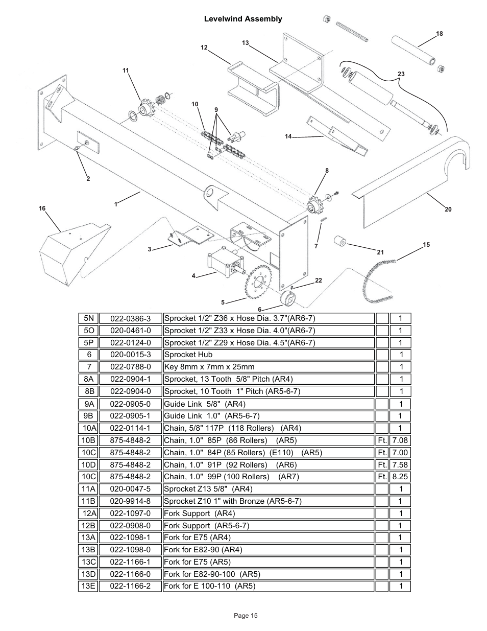 Kifco T40x1320 360,000 - 380,539 Parts Manual User Manual | Page 15 / 51