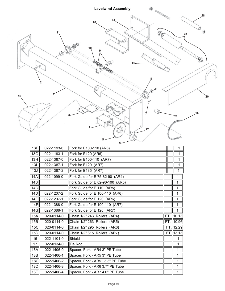 Kifco T40x1320 360,000 - 380,539 Parts Manual User Manual | Page 16 / 51
