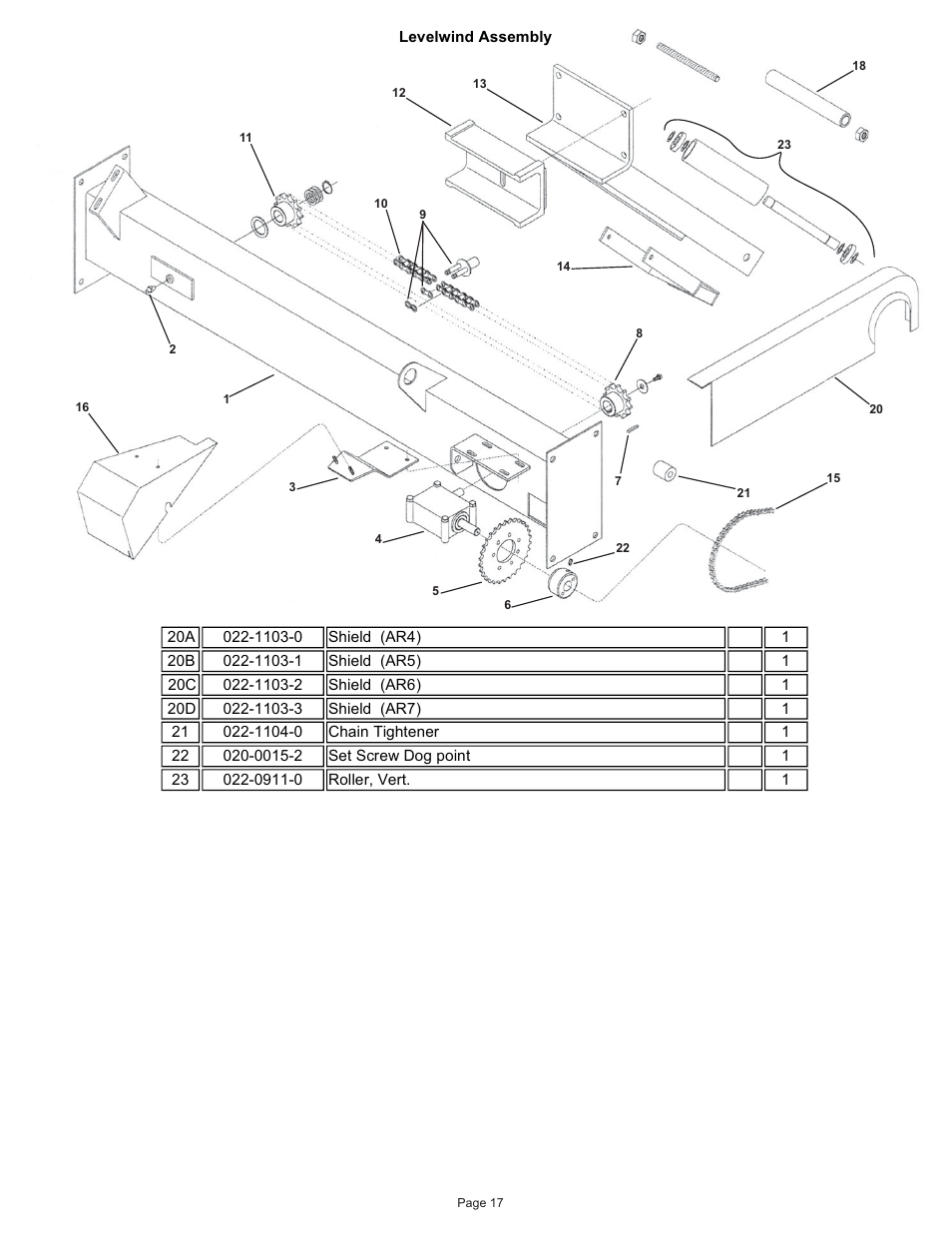 Kifco T40x1320 360,000 - 380,539 Parts Manual User Manual | Page 17 / 51
