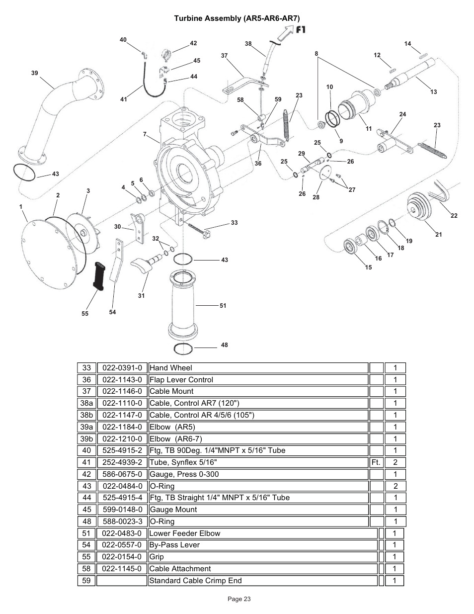 Kifco T40x1320 360,000 - 380,539 Parts Manual User Manual | Page 23 / 51