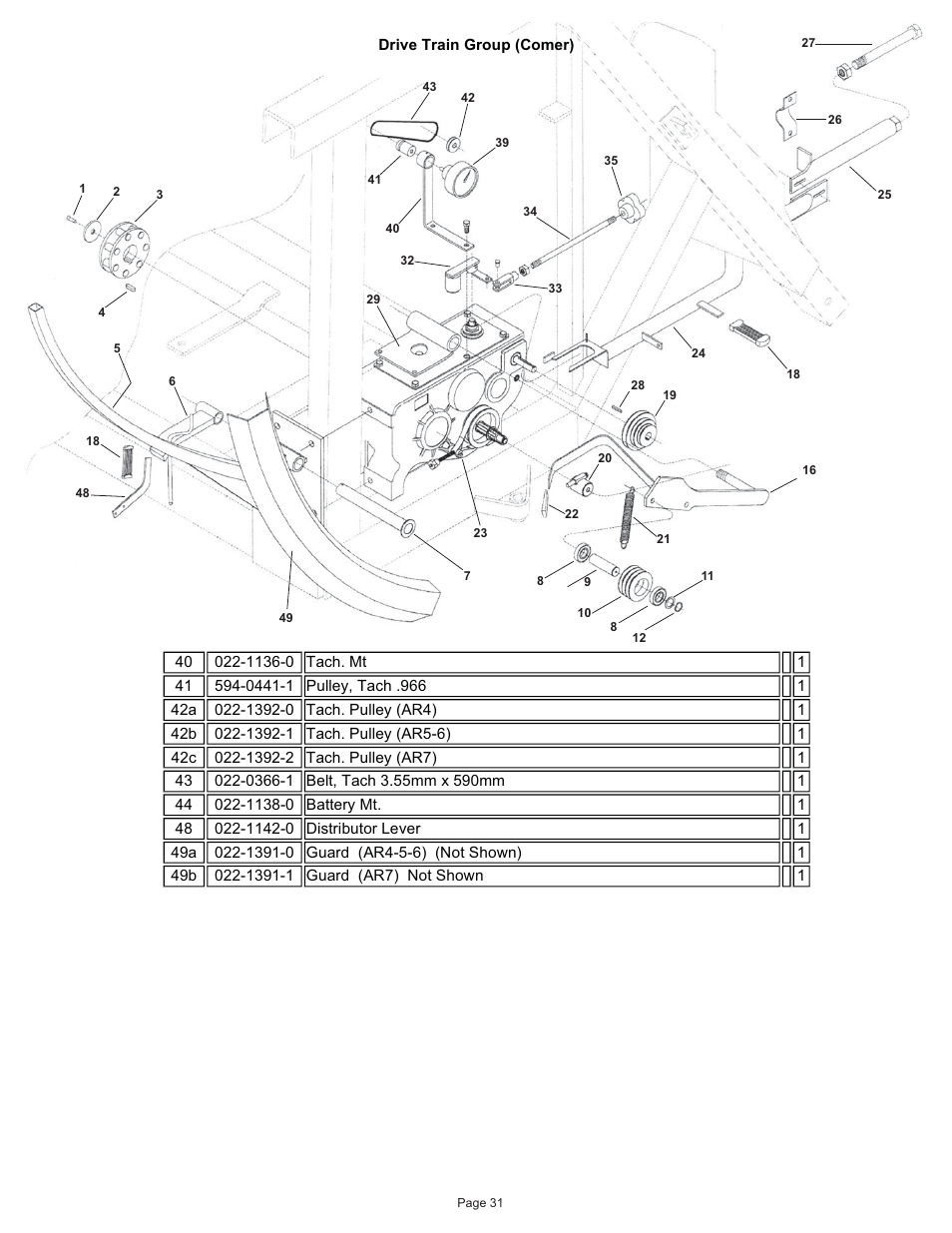 Kifco T40x1320 360,000 - 380,539 Parts Manual User Manual | Page 31 / 51