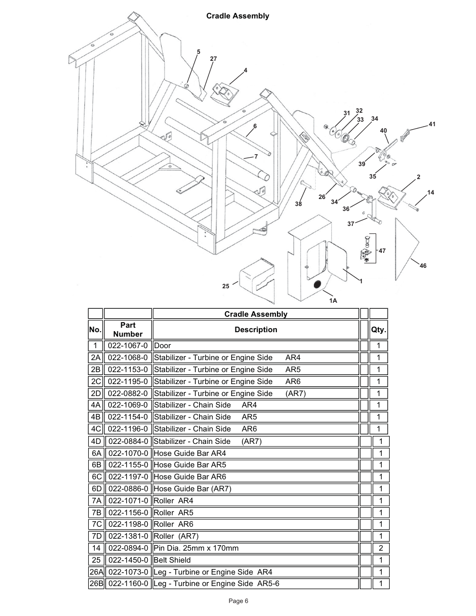 Kifco T40x1320 360,000 - 380,539 Parts Manual User Manual | Page 6 / 51